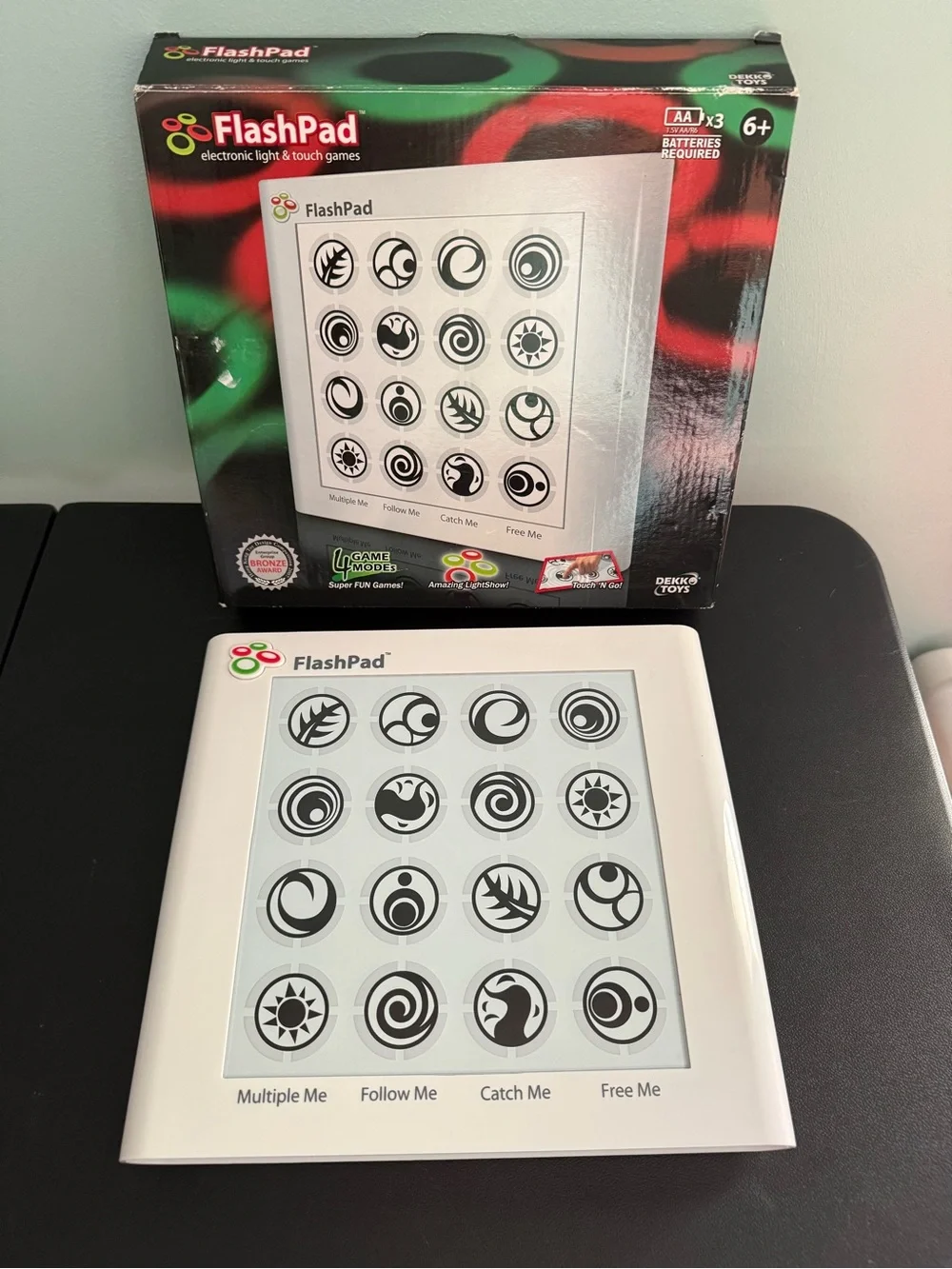 Electronic Touch Game Tablet - White